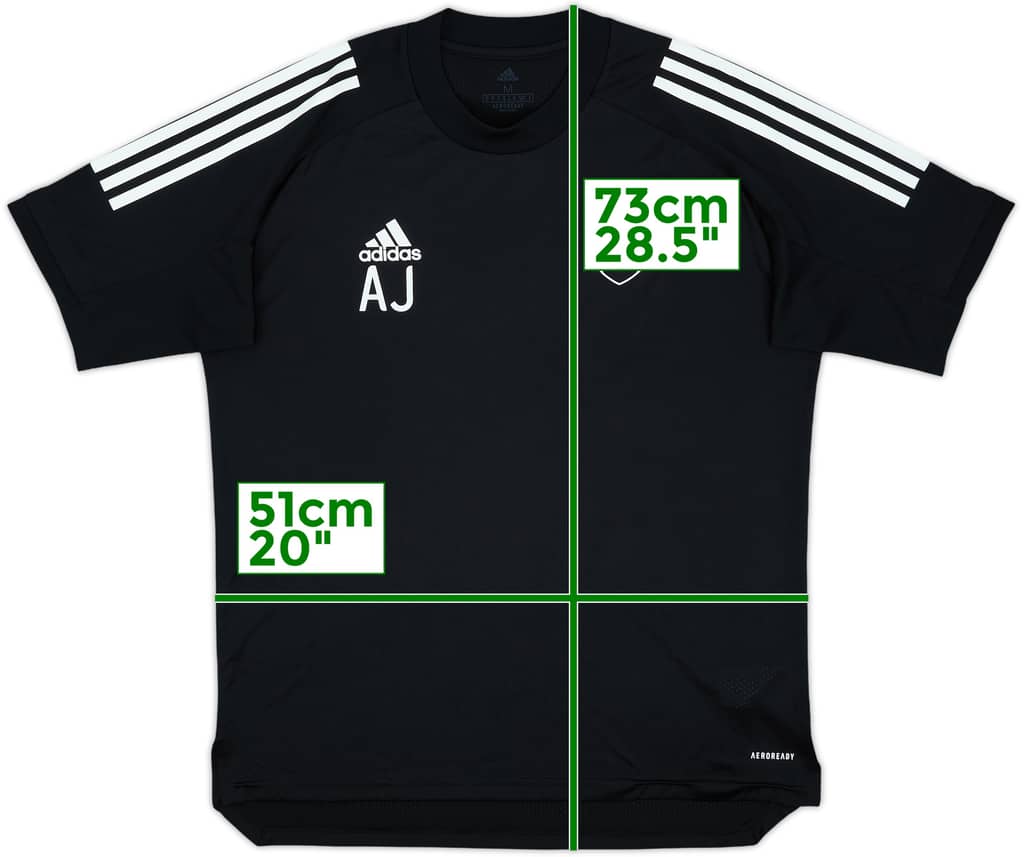2019-20 Fulham adidas Staff Issue Training Shirt AJ - 8/10 - (M)