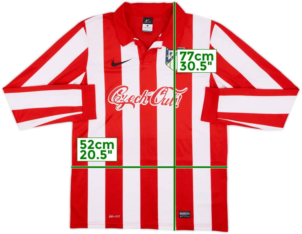 2013-14 Nike Template L/S Shirt - 9/10 - (L)