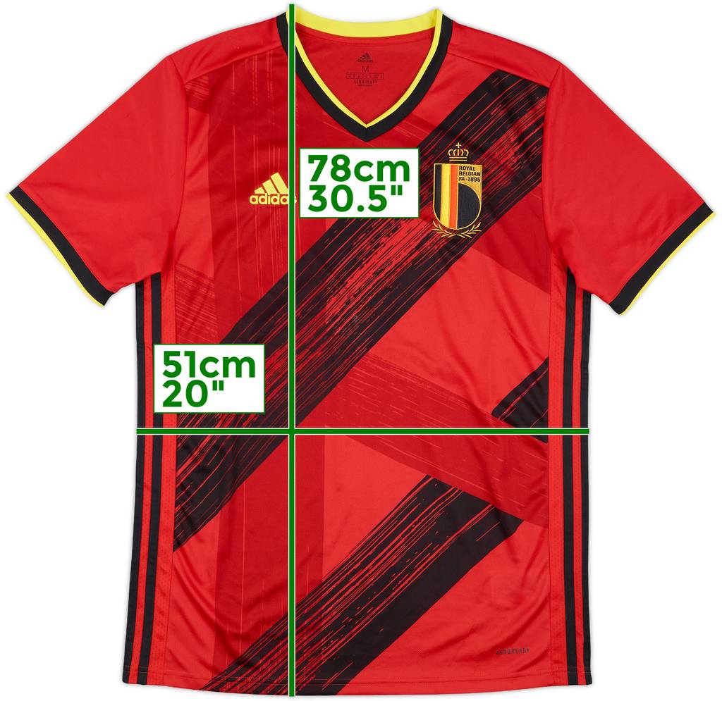 2019-20 Belgium Home Shirt - 9/10 - (M)