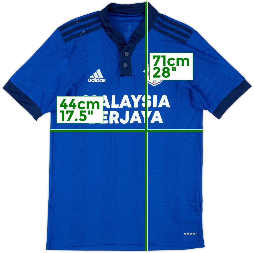 2021-22 Cardiff Home Shirt - 6/10 - (S)