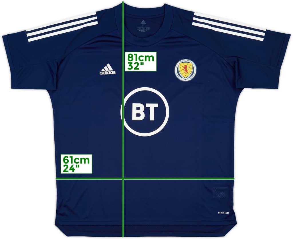 2019-20 Scotland adidas Training Shirt - 9/10 - (XL)