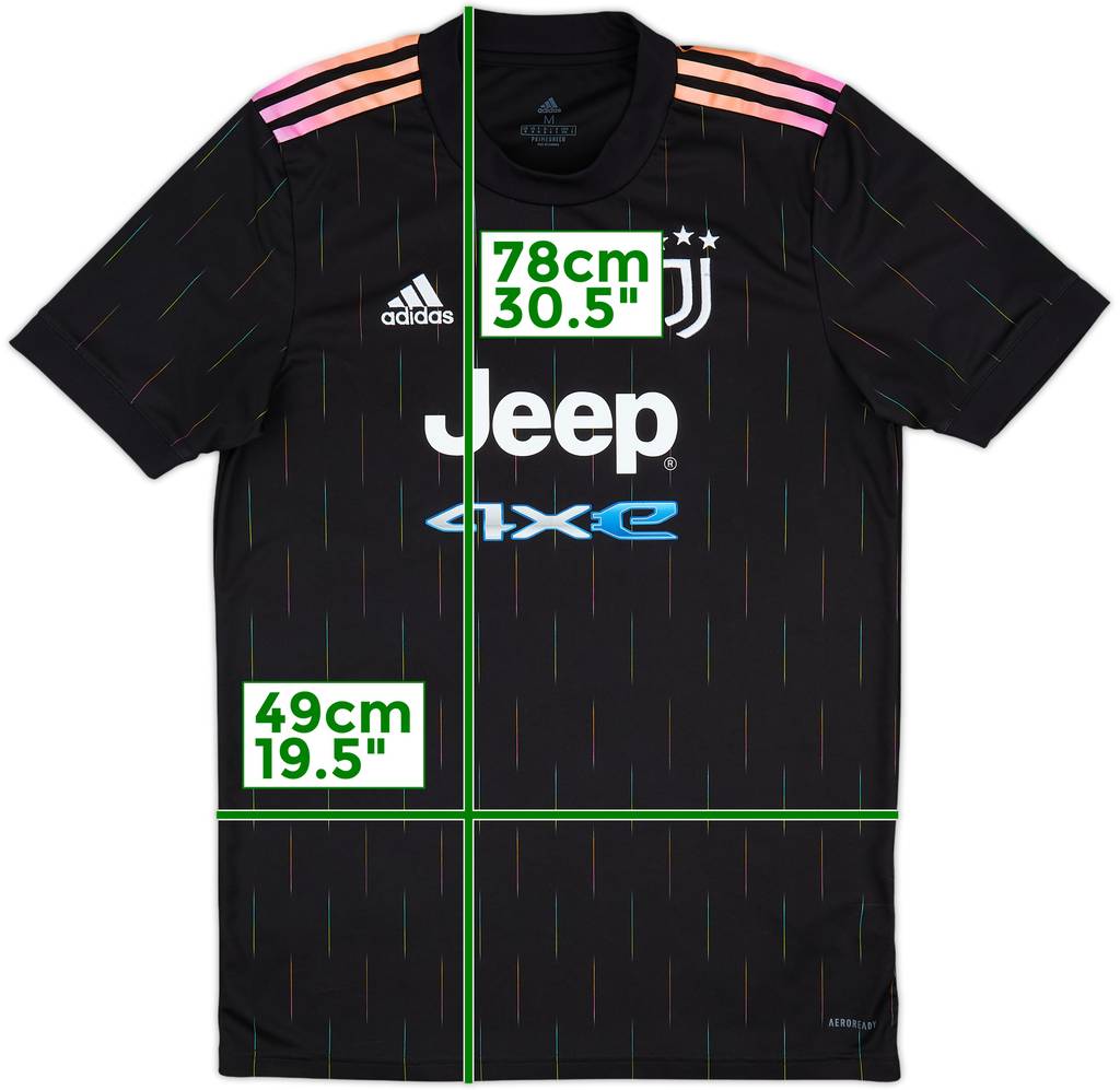 2021-22 Juventus Away Shirt - 8/10 - (M)