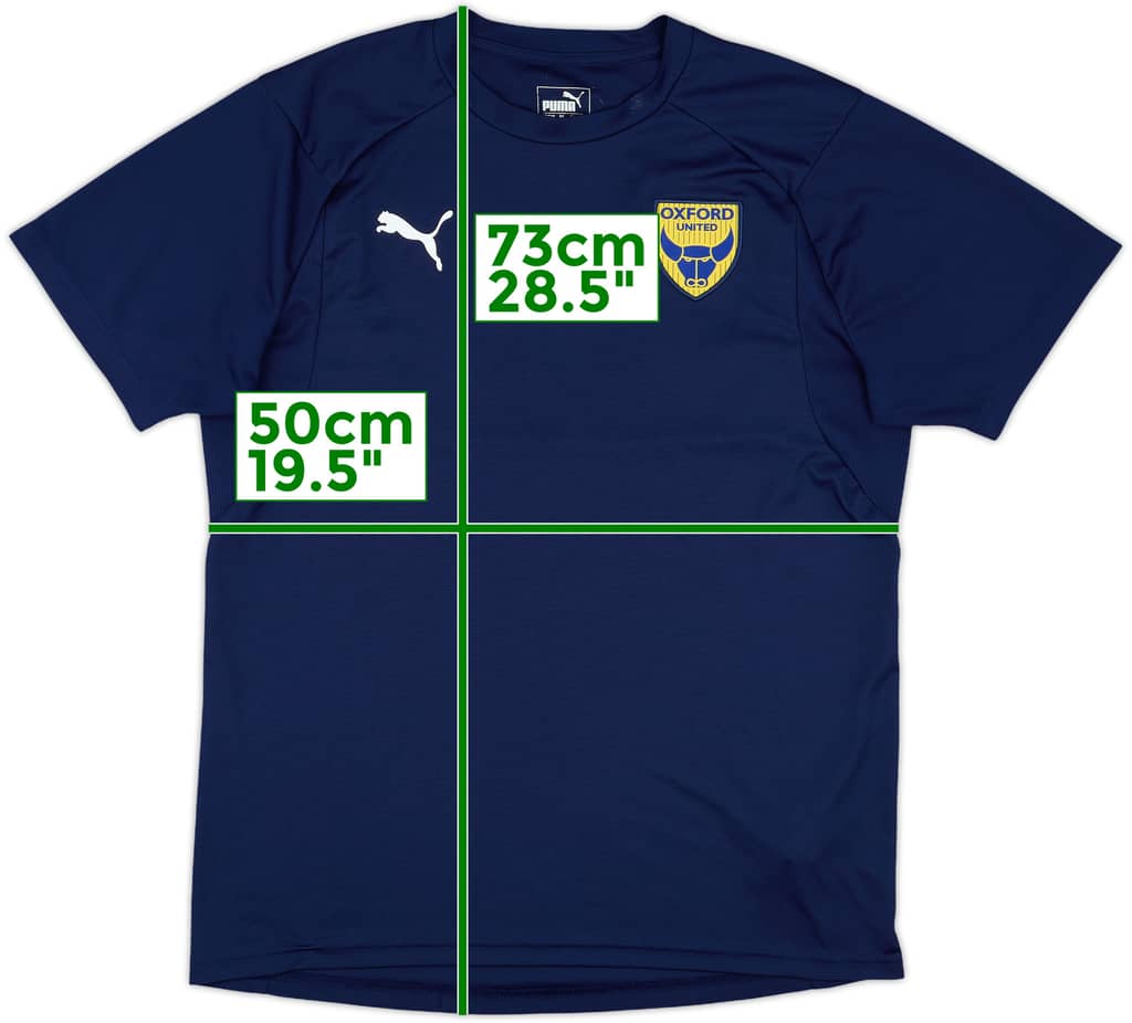 2018-19 Oxford United Puma Training Shirt - 7/10 - (M)