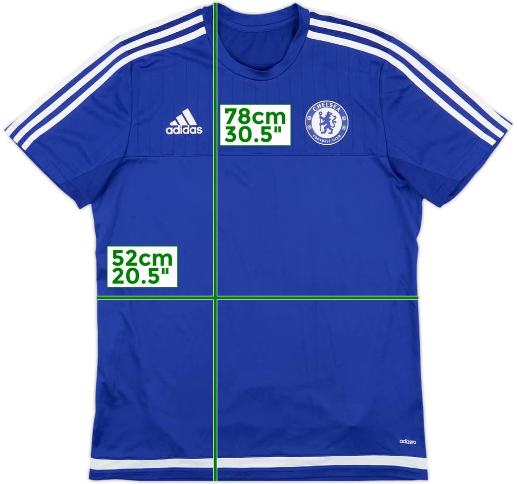 2015-16 Chelsea adizero Training Shirt - 9/10 - (L)