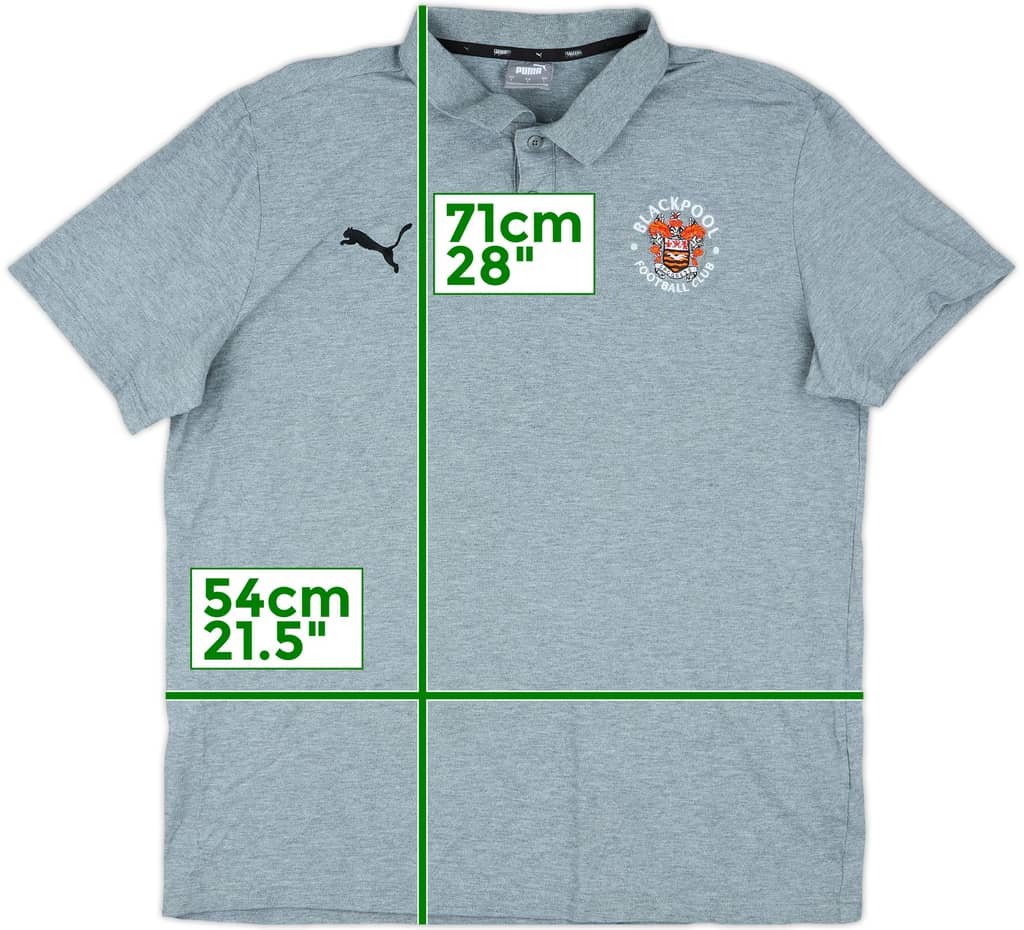 2020-21 Blackpool Puma Polo Shirt - 8/10 - (L)