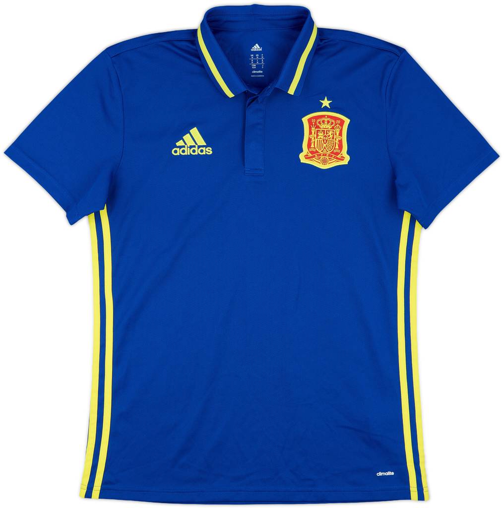 2016-17 Spain adidas Polo Shirt - 10/10 - (M)