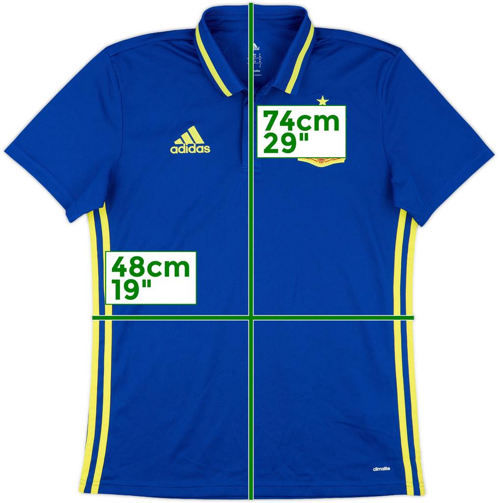 2016-17 Spain adidas Polo Shirt - 10/10 - (M)