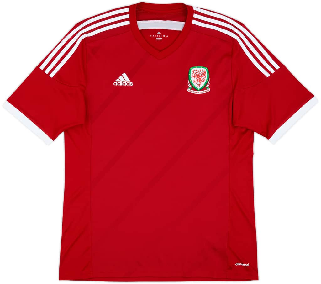 2013-15 Wales Home Shirt - 9/10 - (L)