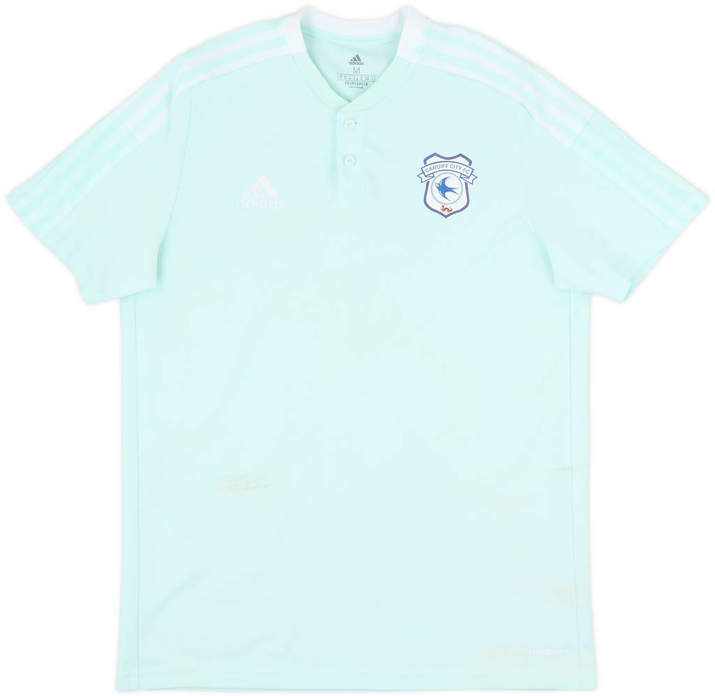 2021-22 Cardiff City adidas Polo Shirt - 6/10 - (M)
