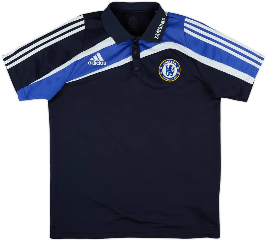 2009-10 Chelsea adidas Polo Shirt - 9/10 - (L)
