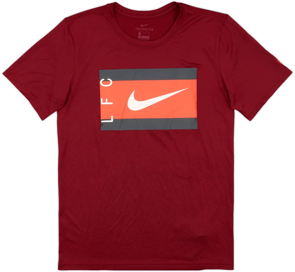 2021-22 Liverpool Nike Graphic Tee - 9/10 - (S)