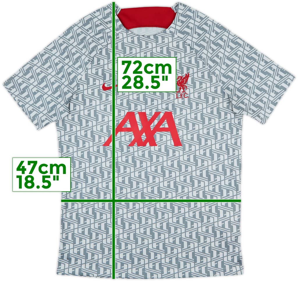 2023-24 Liverpool Nike Training Shirt - 9/10 - (M)