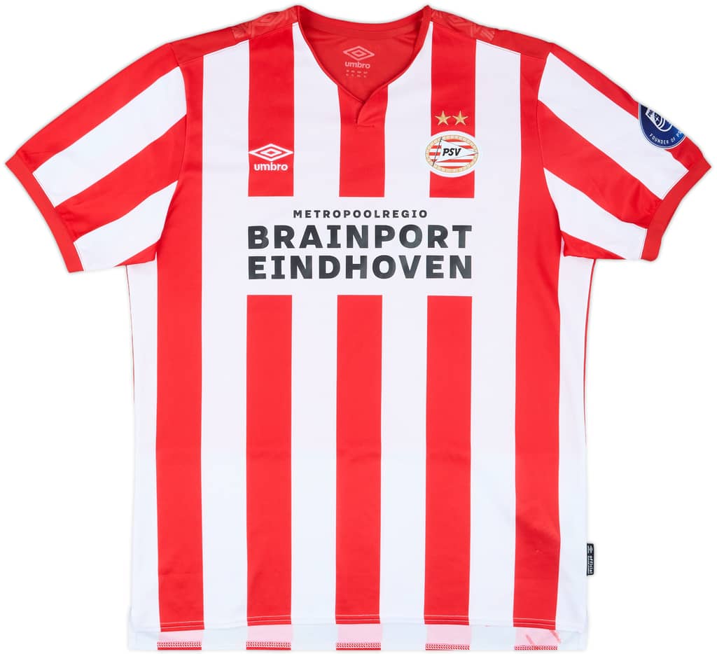 2019-20 PSV Home Shirt - 7/10 - (XL)