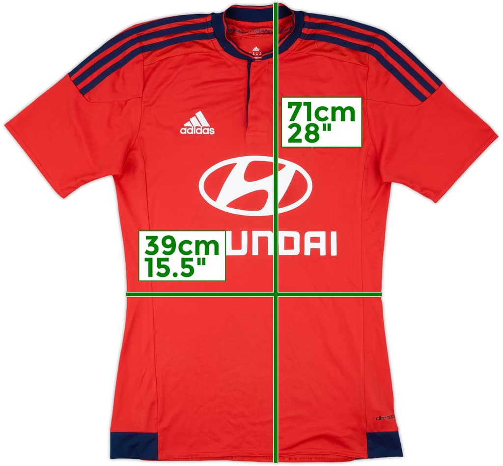 2015-16 Lyon Away Shirt - 10/10 - (XS)
