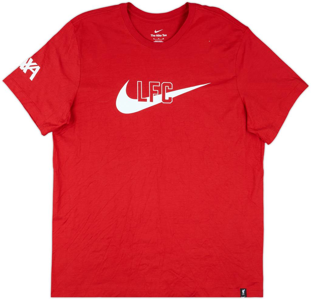 2023-24 Liverpool Nike Cotton Tee - 9/10 - (XL)