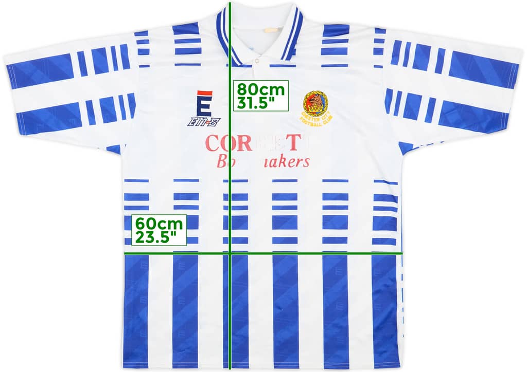 1994-95 Chester City Home Shirt - 4/10 - (XL)