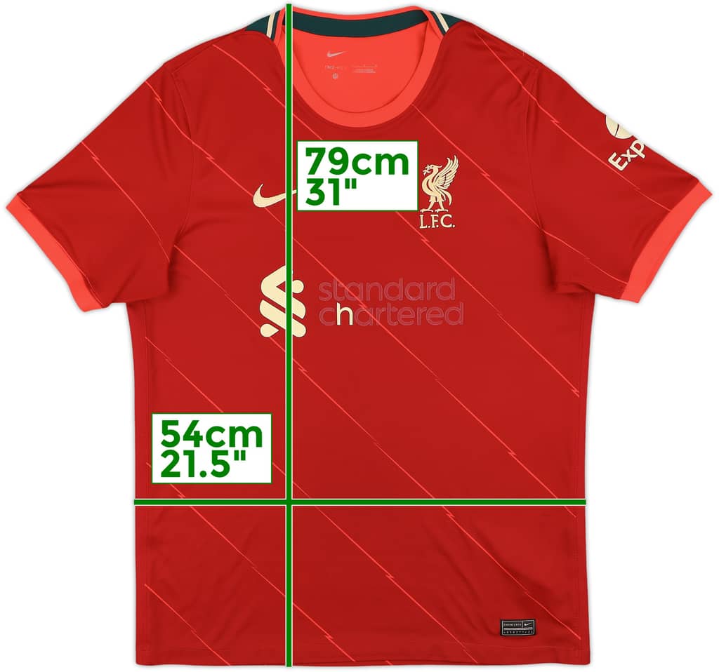 2021-22 Liverpool Home Shirt - 5/10 - (L)