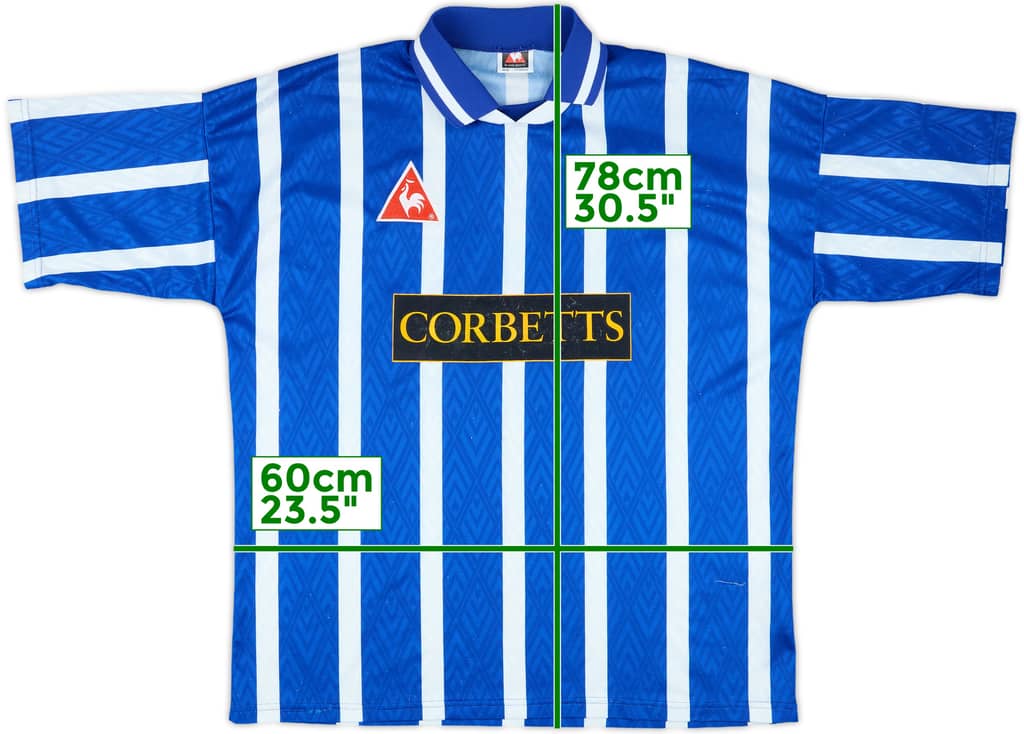 1995-96 Chester City Home Shirt - 8/10 - (XL)
