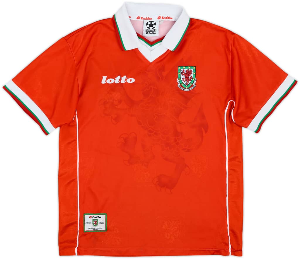 1998-00 Wales Home Shirt - 8/10 - (S)