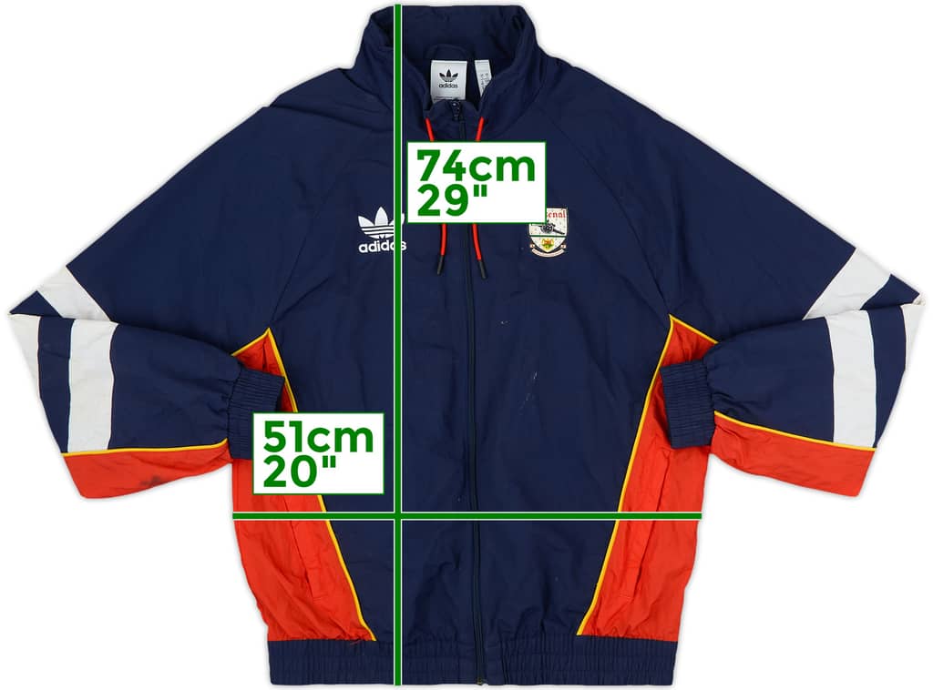 2019-20 Arsenal adidas Originals '1991' Track Jacket - 8/10 - (S)