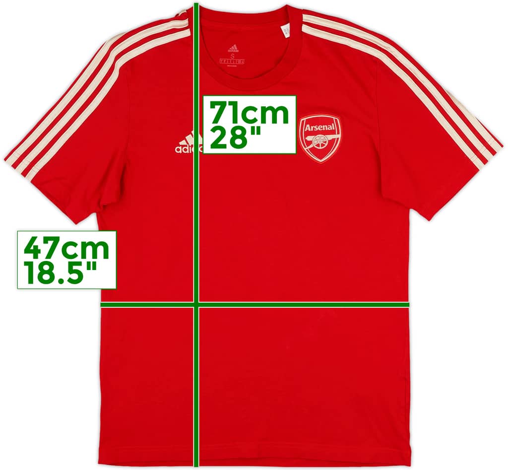 2023-24 Arsenal adidas DNA Tee - 10/10 - (S)