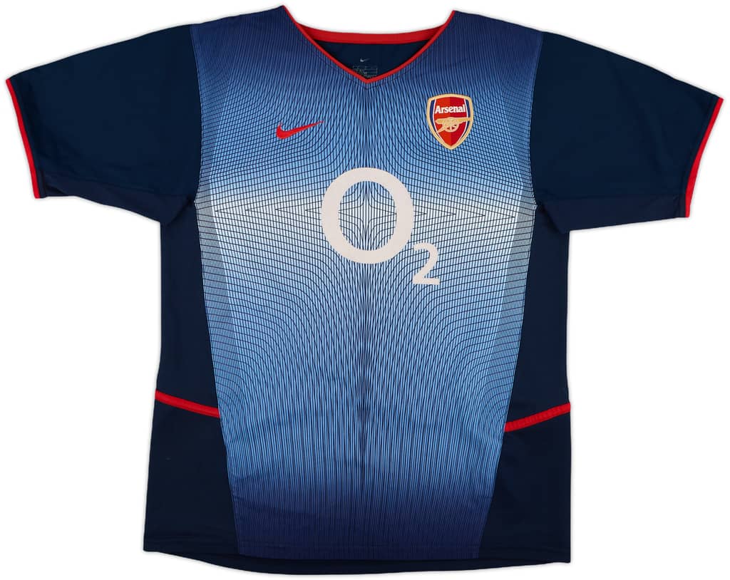 2002-04 Arsenal Away Shirt - 8/10 - (L.Boys)