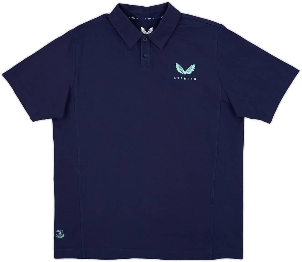 2024-25 Everton Castore Polo Shirt - 8/10 - (M)