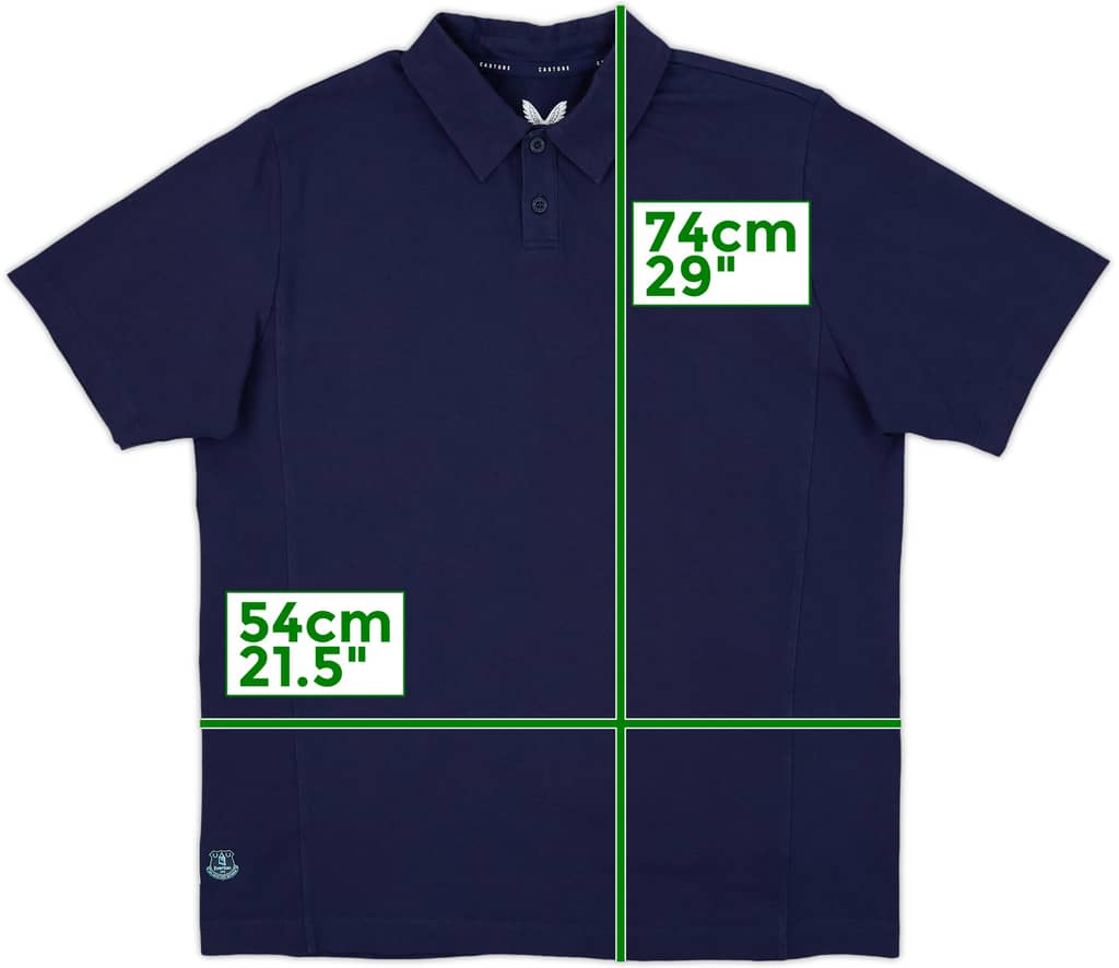 2024-25 Everton Castore Polo Shirt - 8/10 - (M)