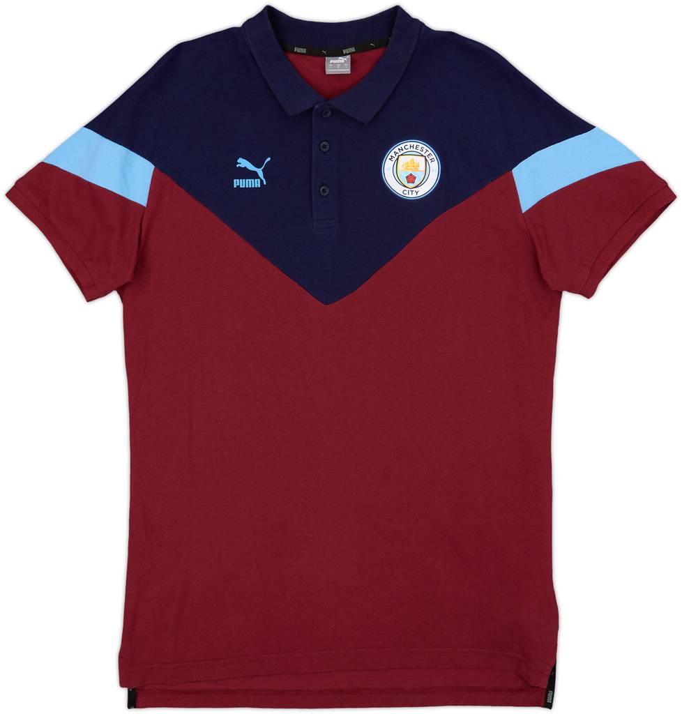 2019-20 Manchester City Puma Polo Shirt - 8/10 - (L)