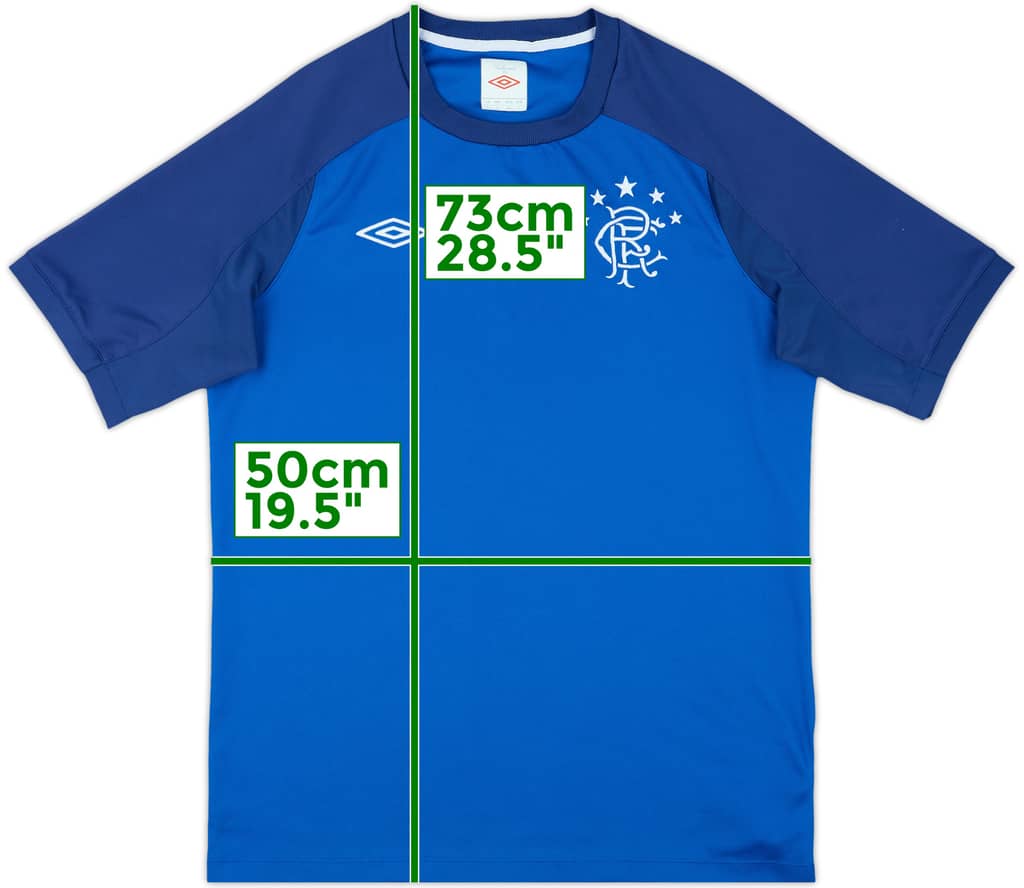 2010-11 Rangers Umbro Training Shirt - 9/10 - (L)