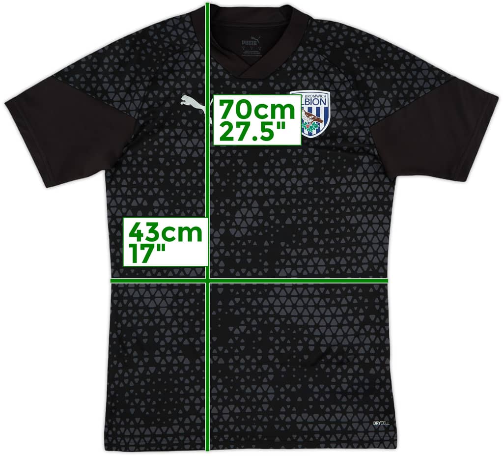 2022-23 West Brom Puma Training Shirt - 9/10 - (S)