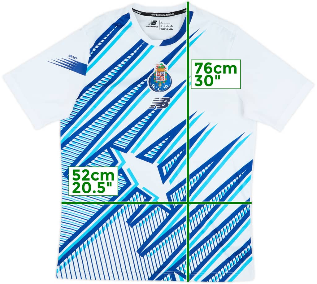 2023-24 Porto New Balance Training Shirt - 9/10 - (L)