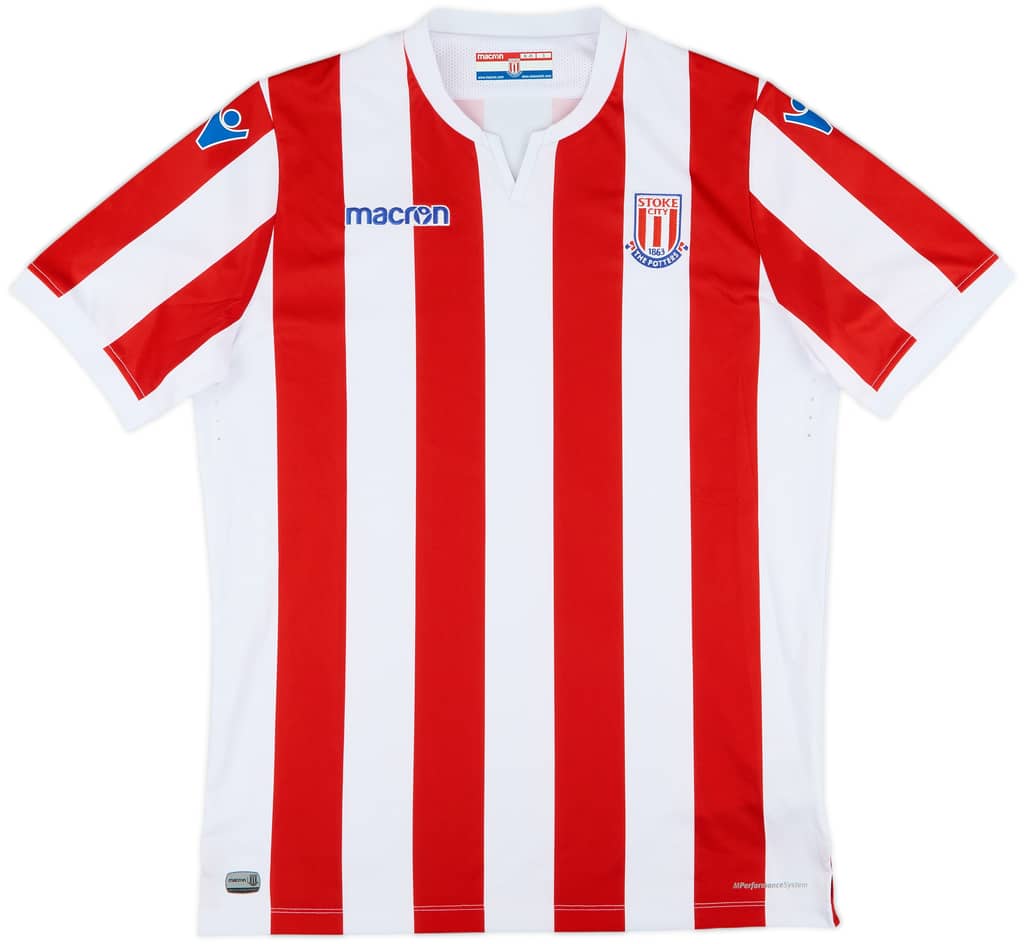 2018-19 Stoke City Home Shirt - 10/10 - (XL.Boys)