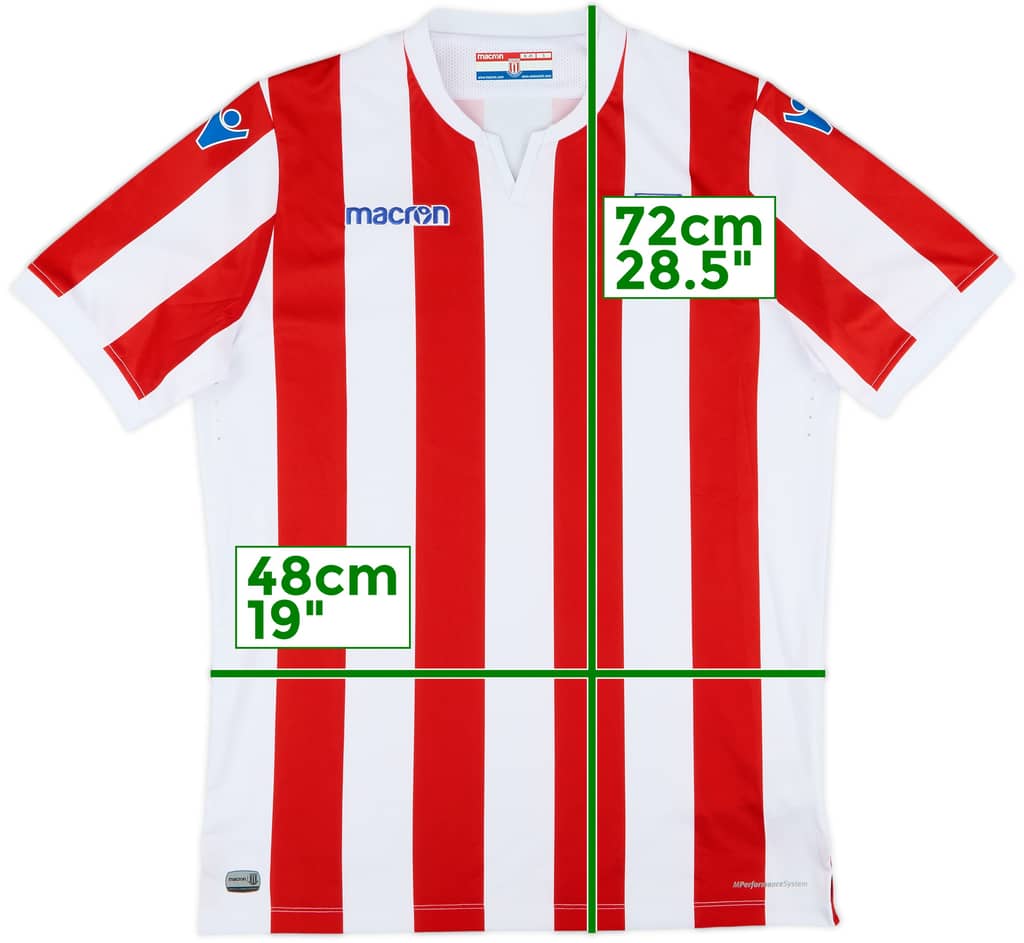 2018-19 Stoke City Home Shirt - 10/10 - (XL.Boys)