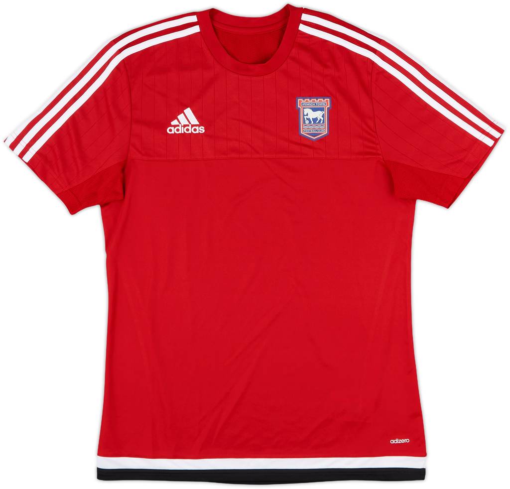 2015-16 Ipswich adidas Training Shirt - 10/10 - (M)