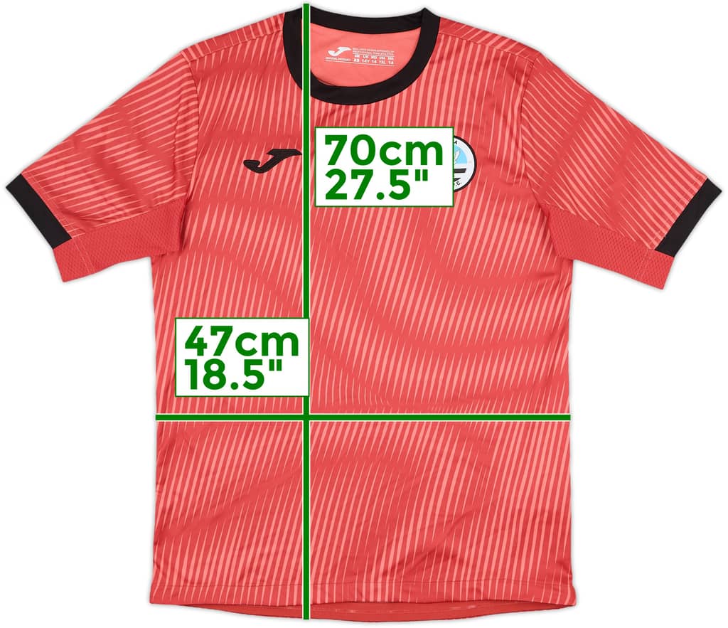 2021-22 Swansea City Joma Training Shirt - 10/10 - (XL.Boys)