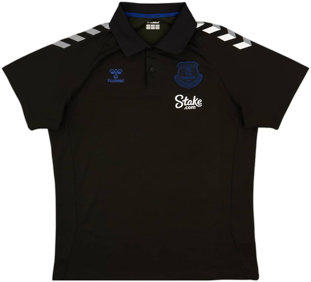 2022-23 Everton Hummel Polo Shirt - 9/10 - (XXL)