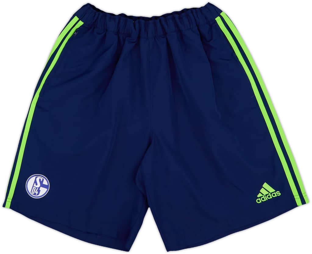2016-17 Schalke adidas Training Shorts - 9/10 - (XL)