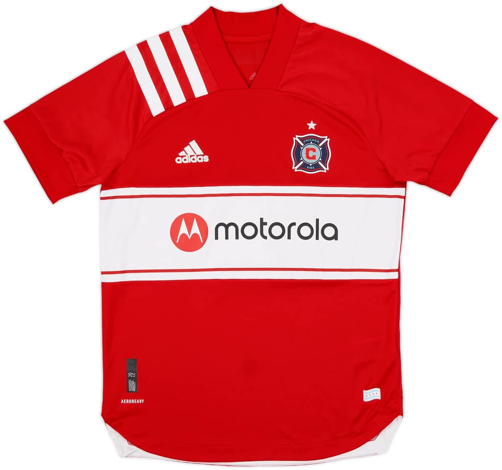 2020 Chicago Fire Authentic Prototype Home Shirt - 10/10 - (M)