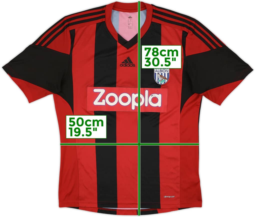 2013-14 West Brom Away Shirt - 5/10 - (L)