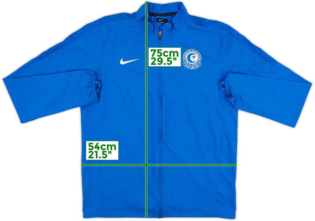 2017-18 Al-Hilal Nike Track Jacket - 8/10 - (M)