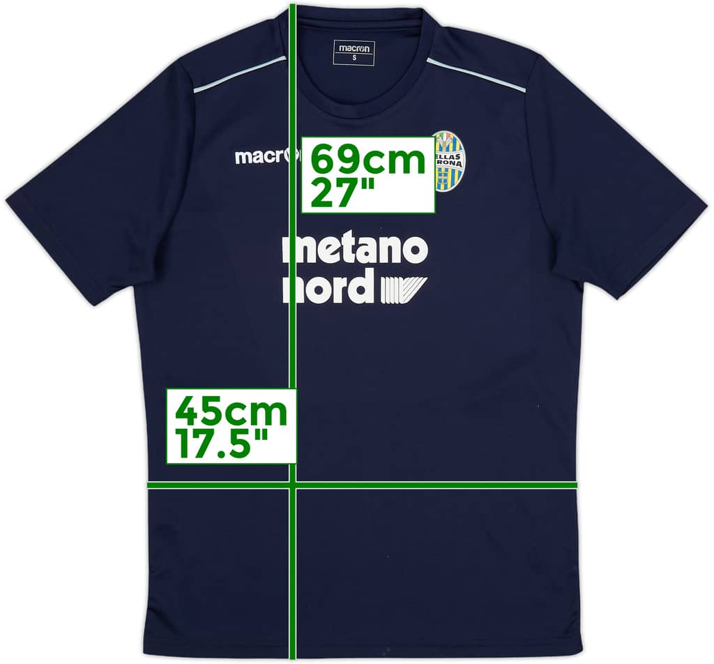 2018-19 Hellas Verona Macron Training Shirt - 5/10 - (S)