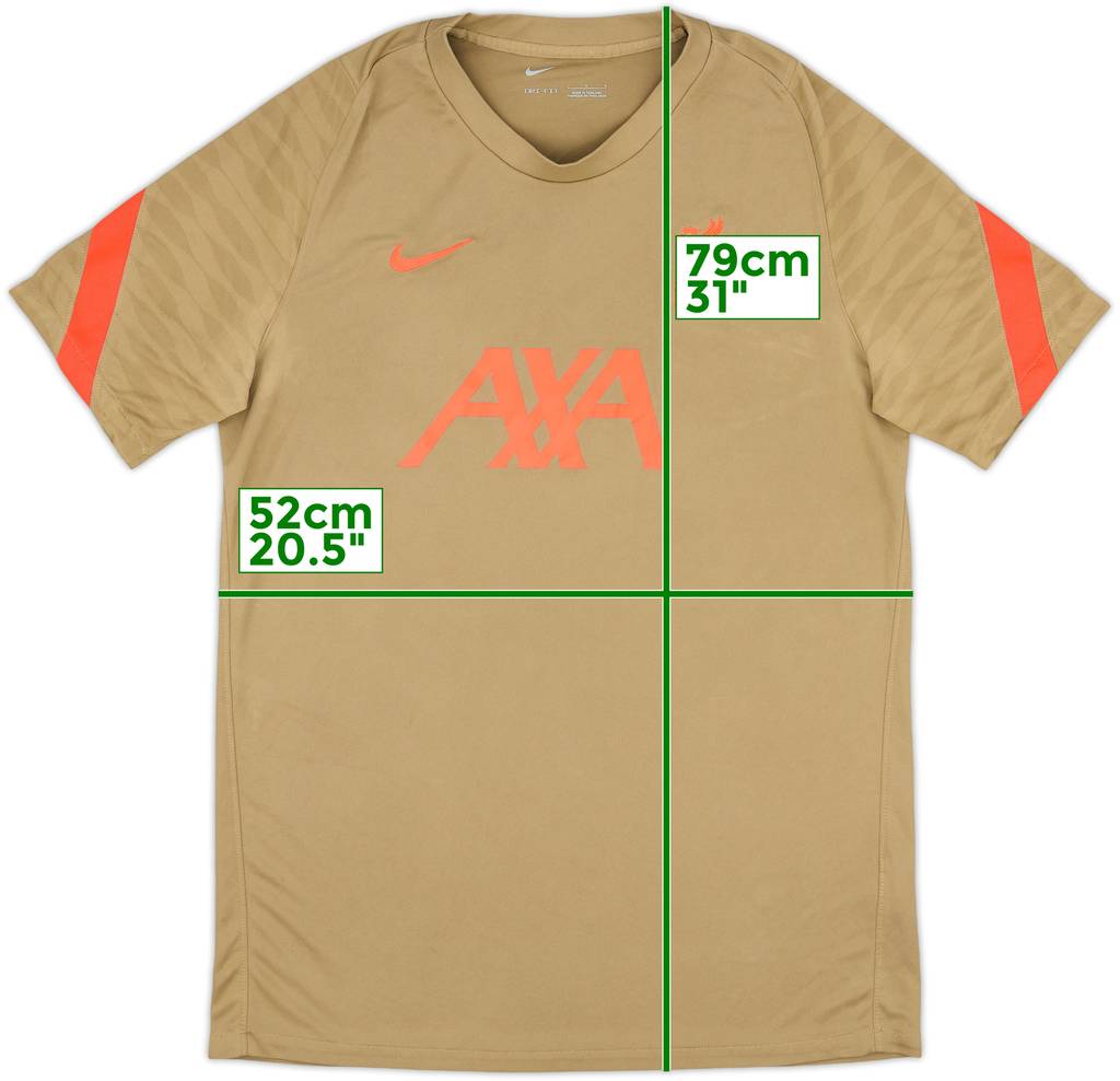 2021-22 Liverpool Nike Training Shirt - 9/10 - (L)