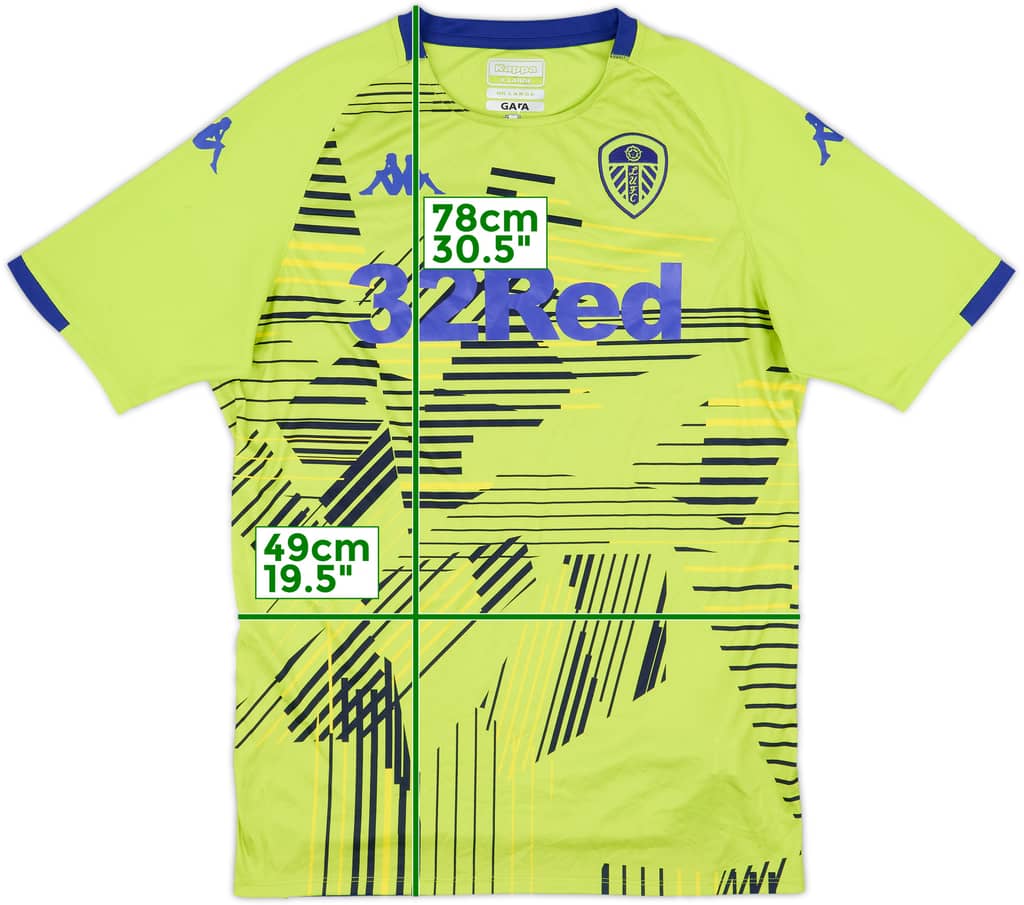2018-19 Leeds Kappa Training Shirt - 9/10 - (L)