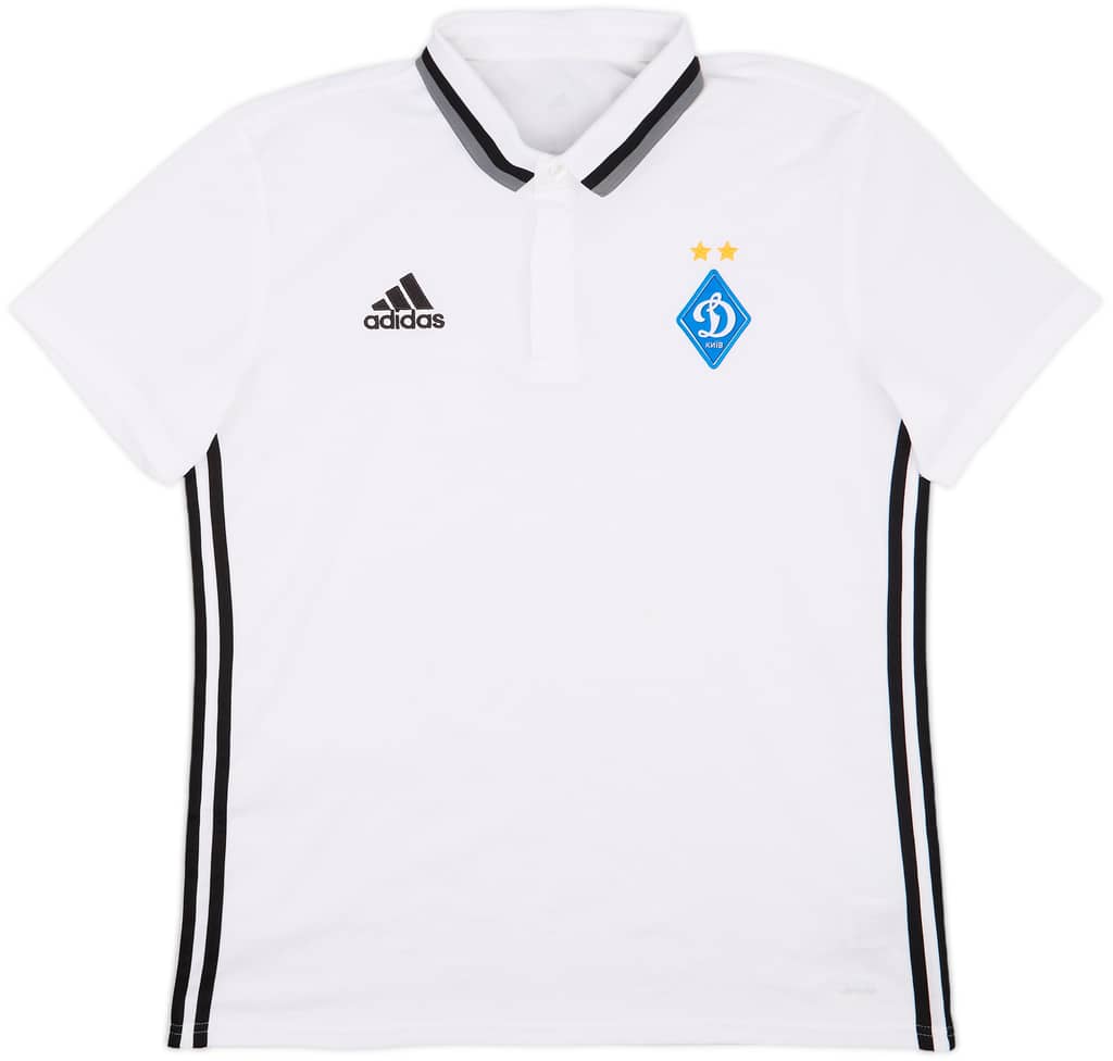 2016-17 Dynamo Kyiv adidas Polo Shirt - 8/10 - (L)