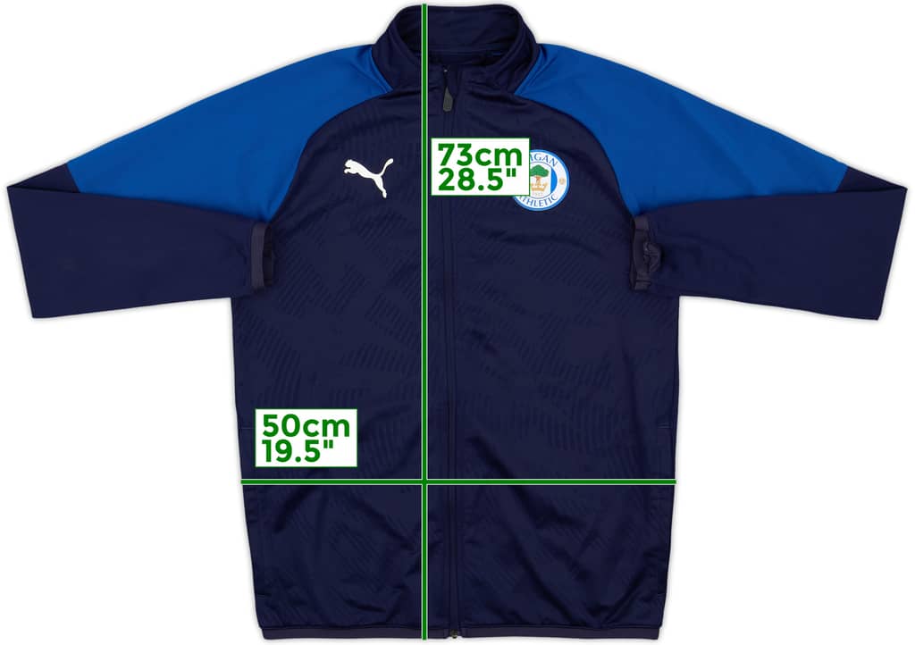 2018-19 Wigan Puma Track Jacket - 8/10 - (M)