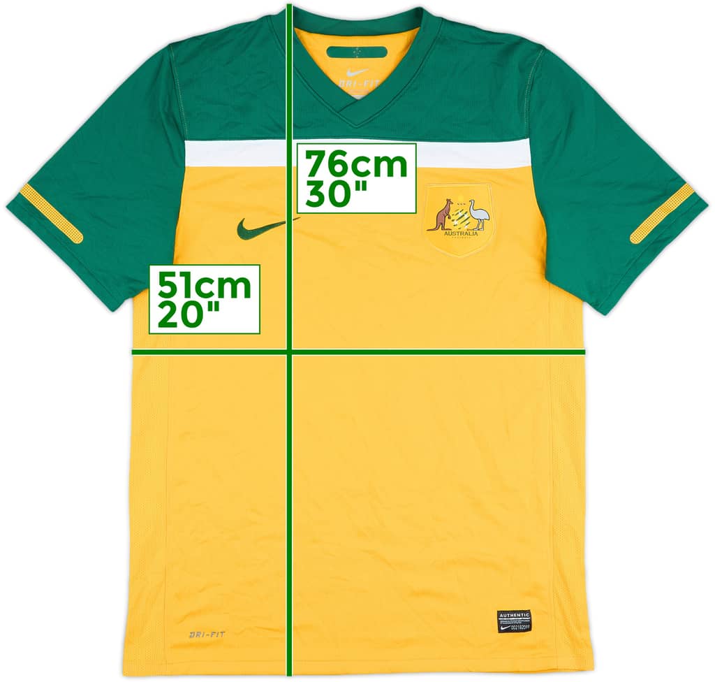2010-11 Australia Home Shirt - 10/10 - (M)