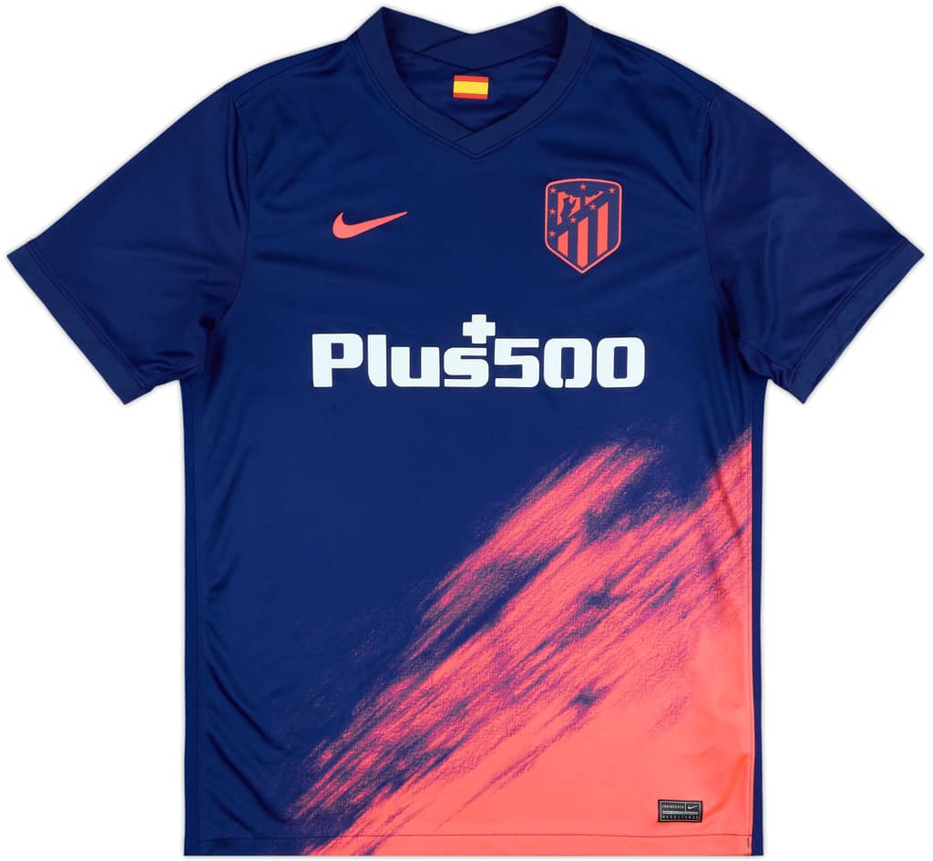 2021-22 Atletico Madrid Away Shirt - 6/10 - (L)