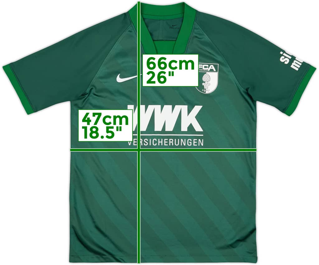 2020-21 Augsburg Away Shirt - 8/10 - (XL.Boys)
