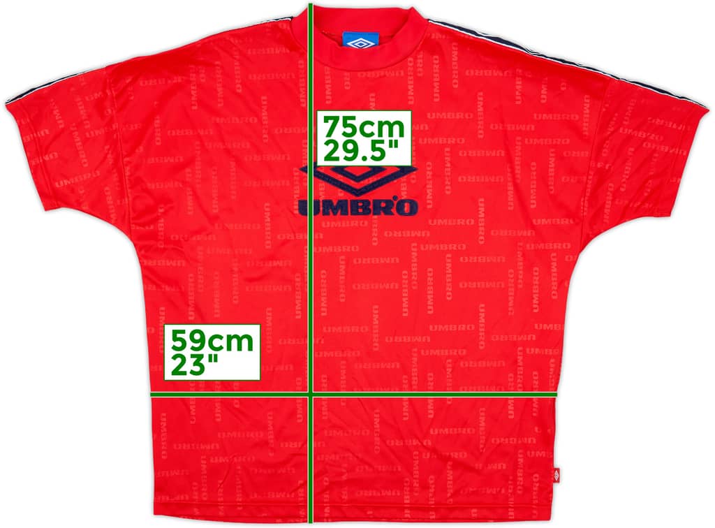 1990s Umbro Template Shirt - 9/10 - (L)